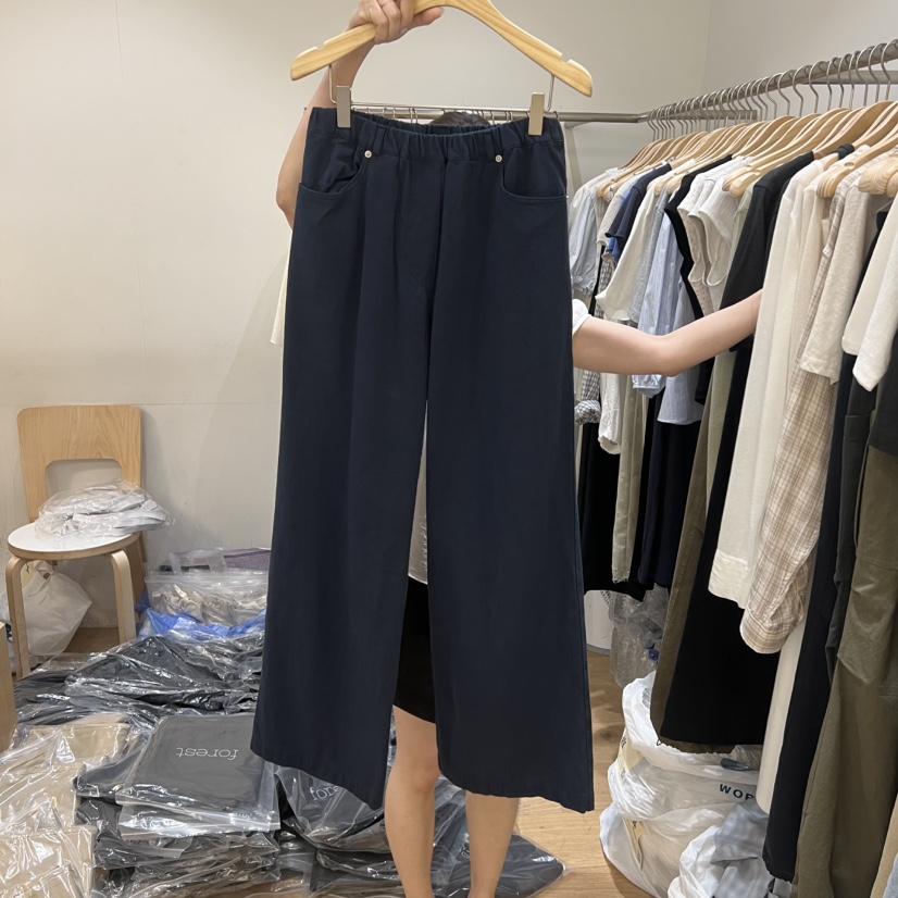 FOREST東大門實拍韓國女裝新品休閑時尚26夏季休閑褲綁帶FOREST休閑褲圖色2