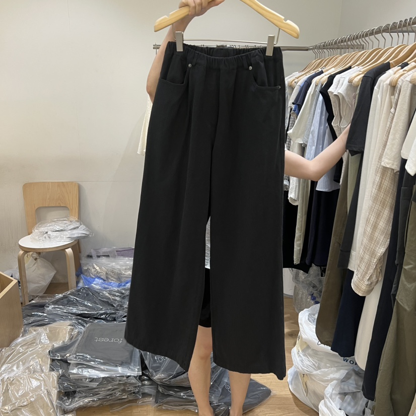 FOREST東大門實拍韓國女裝新品休閑時尚26夏季休閑褲綁帶FOREST休閑褲圖色3
