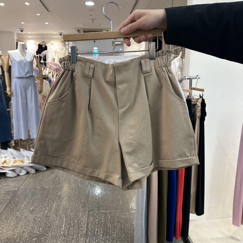 CELINA韓國東大門代購女裝新品熱賣26夏季休閑推薦人氣短褲CELI_NA短褲圖色2