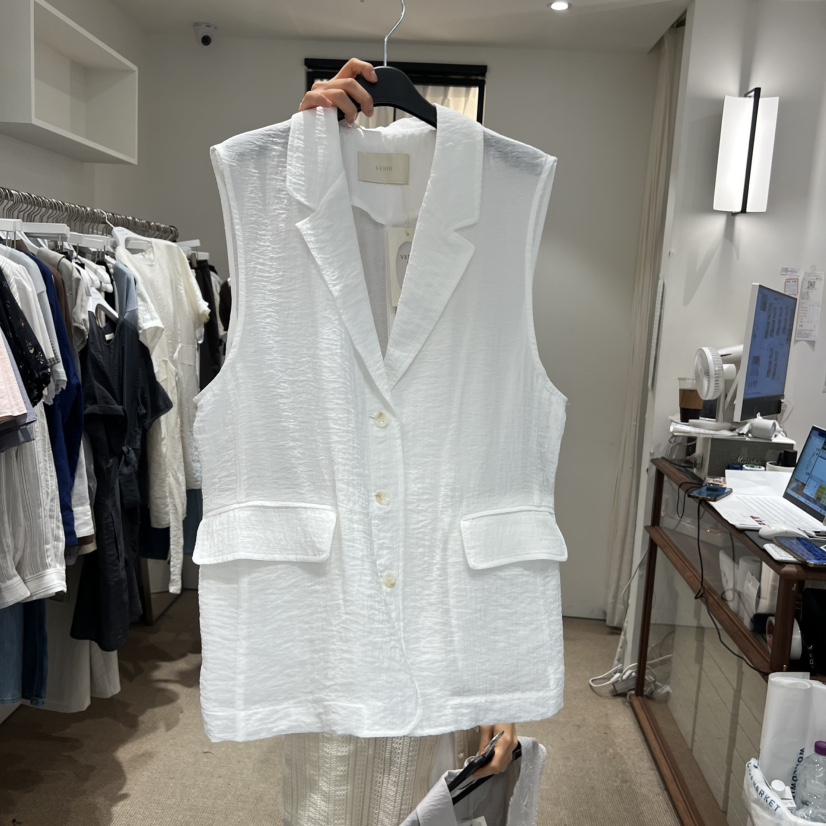 VENIR-a東大門實拍韓國女士新品26夏季熱賣人氣推薦馬甲VENIR-a馬甲圖色2