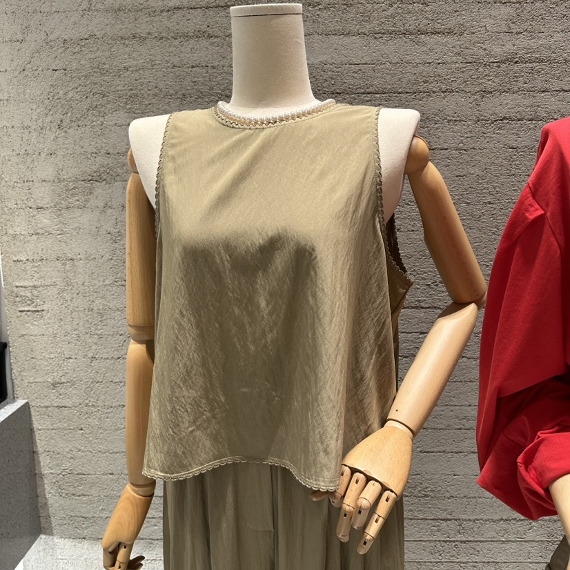 JUNI韓國代購女士新品26夏季熱賣休閑人氣推薦時尚吊帶背心my juni吊帶/背心圖色1
