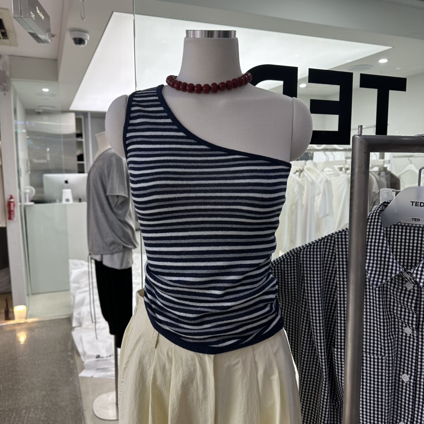 TED韓國直郵實拍女裝新品休閑推薦人氣時尚熱賣26夏季吊帶背心TED吊帶/背心圖色1