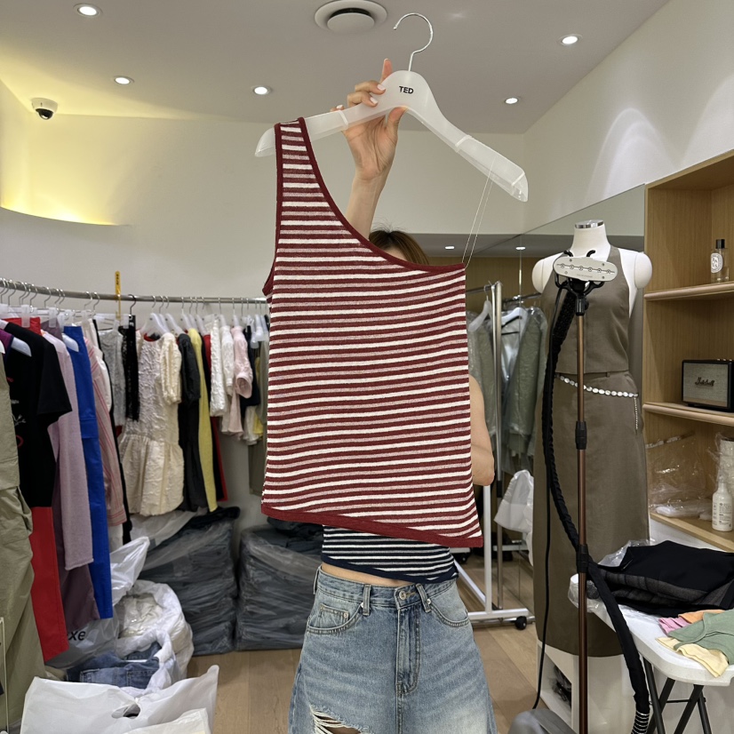 TED韓國直郵實拍女裝新品休閑推薦人氣時尚熱賣26夏季吊帶背心TED吊帶/背心圖色2