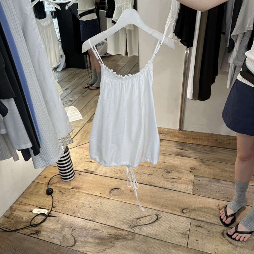 CREAM VILLA韓國直郵女裝新款熱賣吊帶背心CREAM VILLA吊帶/背心