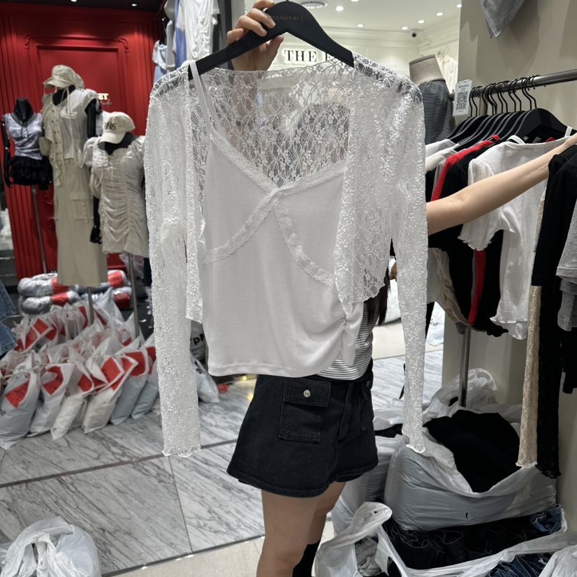 MONOPOLY韓國直郵女裝新品人氣26夏季休閑推薦套裝套裝緊身MONO_POLY套裝圖色1