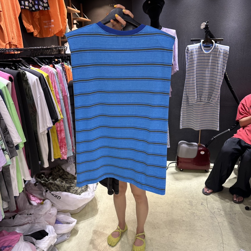 CHAVI韓國直郵實拍女裝新品人氣休閑熱賣時尚推薦吊帶背心CHAVI吊帶/背心