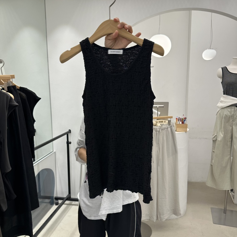 GOLDEN MARKET韓國直郵實拍女裝新品休閑26夏季吊帶背心GOLDEN MARKET吊帶/背心圖色2