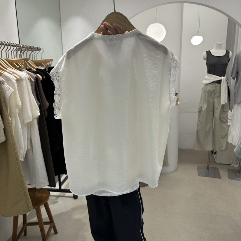 GOLDEN MARKET韓國代購女士新款休閑推薦吊帶背心蕾絲褶裥GOLDEN MARKET吊帶/背心