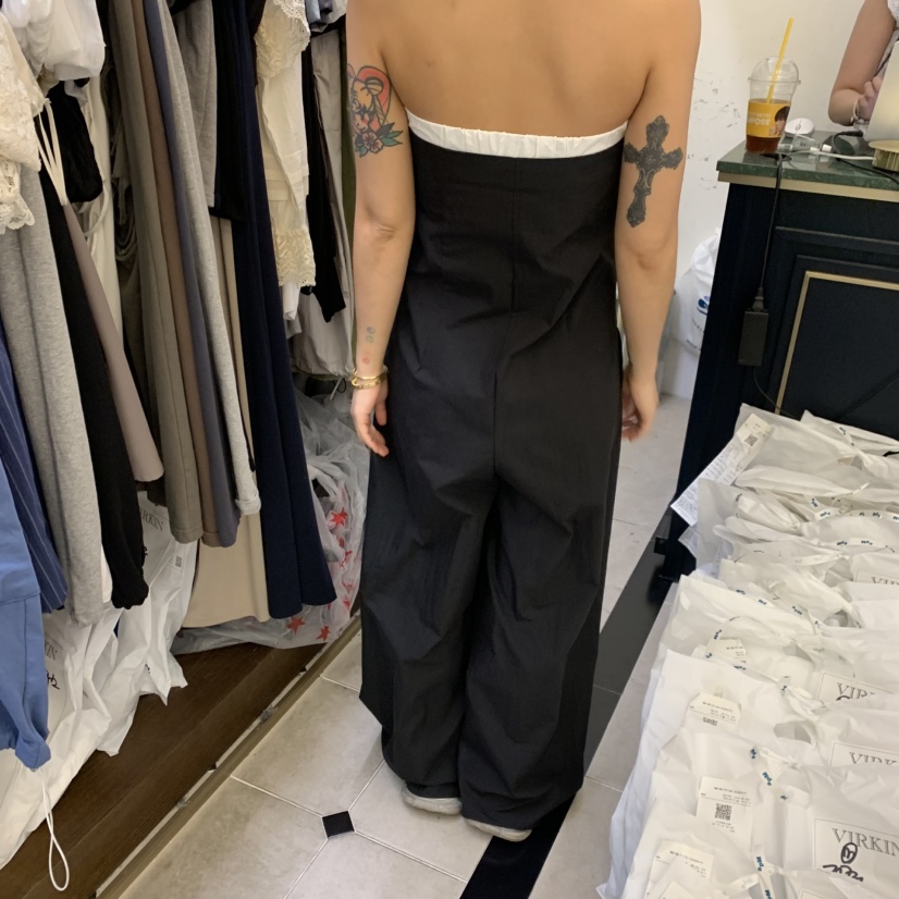 VIRKIN韓國東大門直郵女裝新品休閑人氣熱賣推薦時尚連體褲VIRKIN連體褲