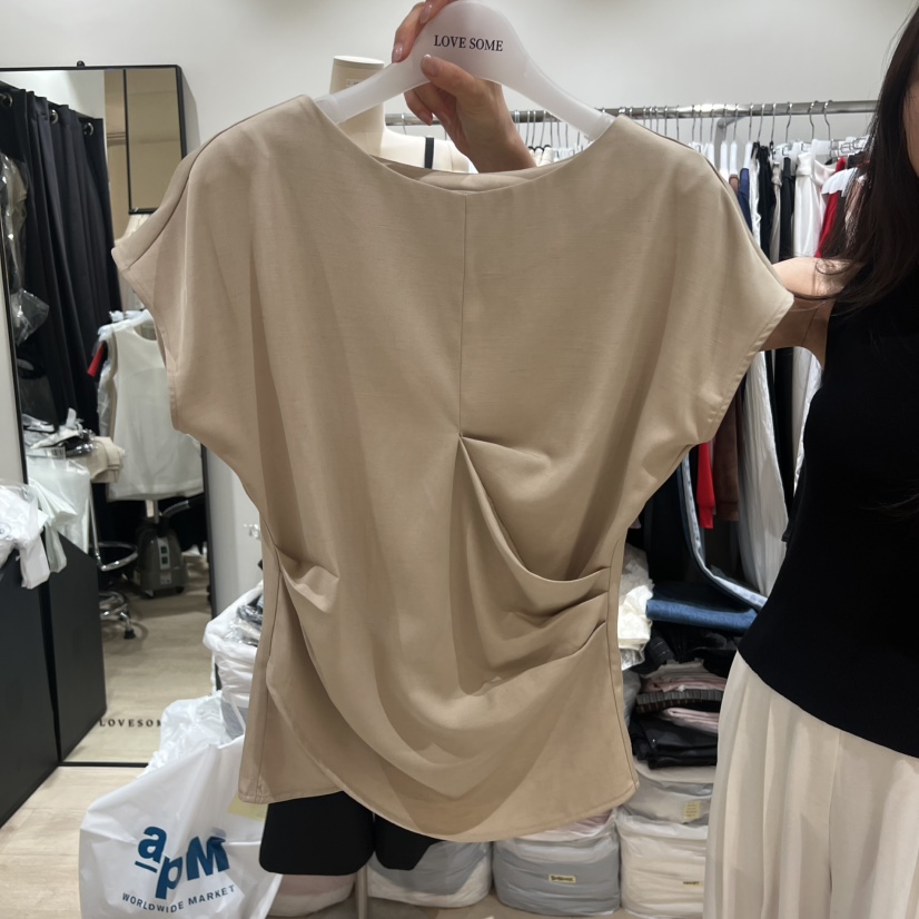 LOVE SOME韓國代購女裝新品26夏季人氣推薦時尚襯衫蕾絲衫LOVE SOME襯衫/蕾絲衫圖色1