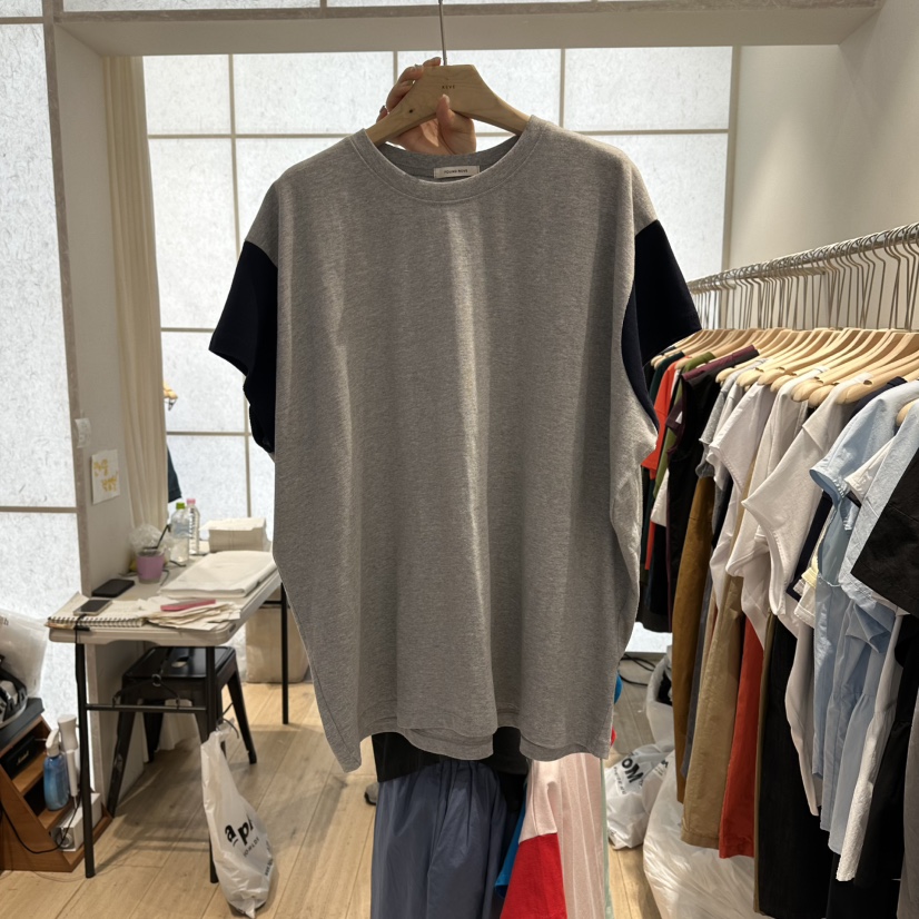 REVE-L韓國東大門代購女裝新品時尚人氣26夏季推薦休閑T恤REVE-LT恤圖色3