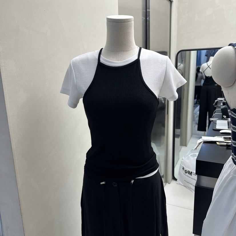 MARINER韓國東大門代購女裝新品時尚人氣推薦休閑吊帶背心MARINER吊帶/背心圖色2
