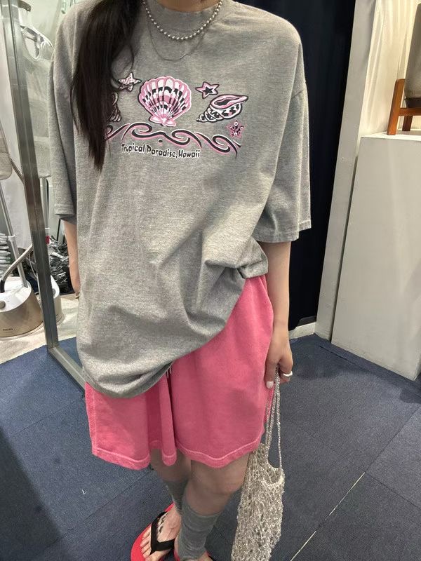 INBIBLE韓國代購女裝新品人氣休閑熱賣26夏季時尚推薦T恤INBIBLET恤圖色2