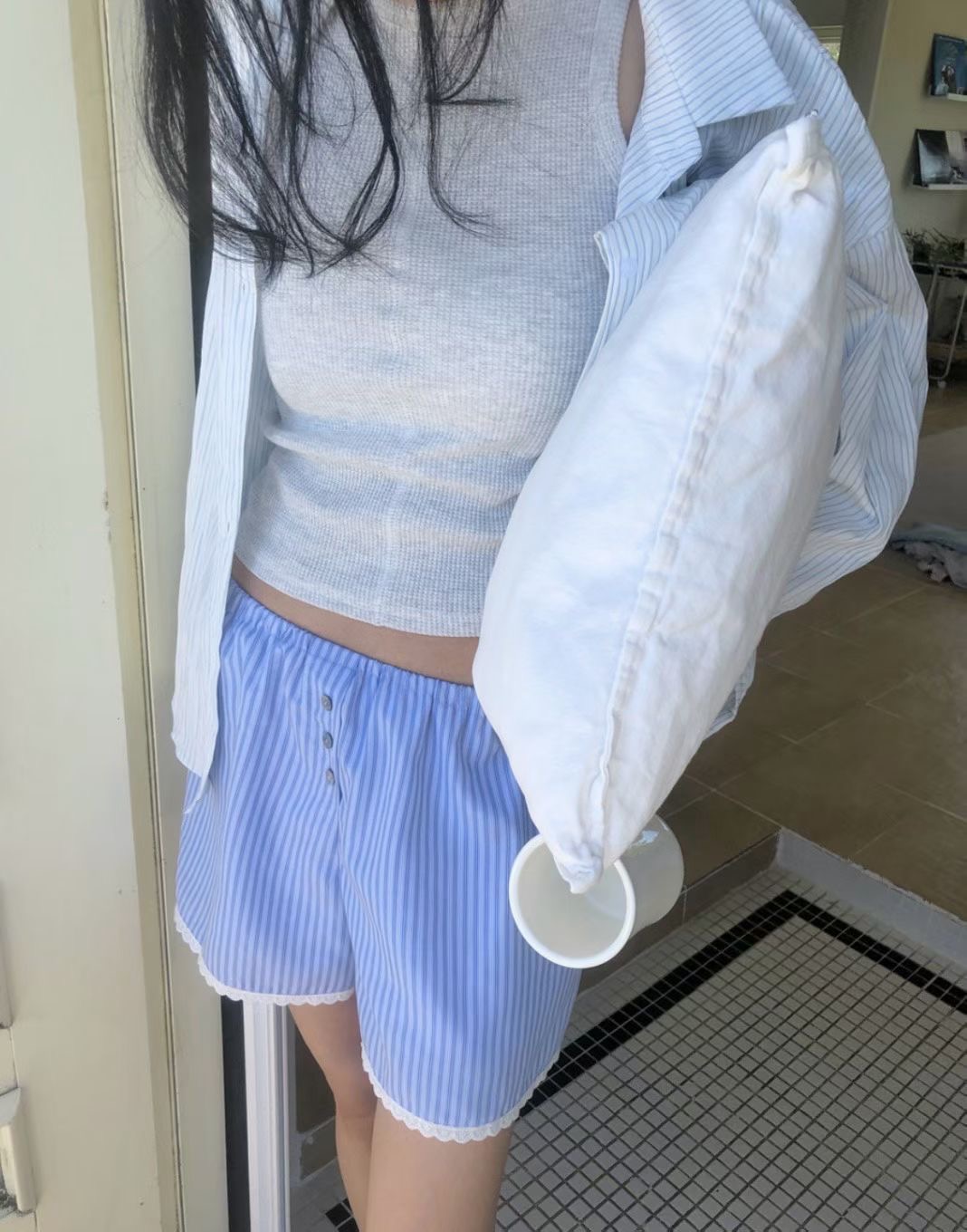 INBIBLE韓國直郵實拍女士新品休閑推薦人氣26夏季吊帶背心INBIBLE吊帶/背心