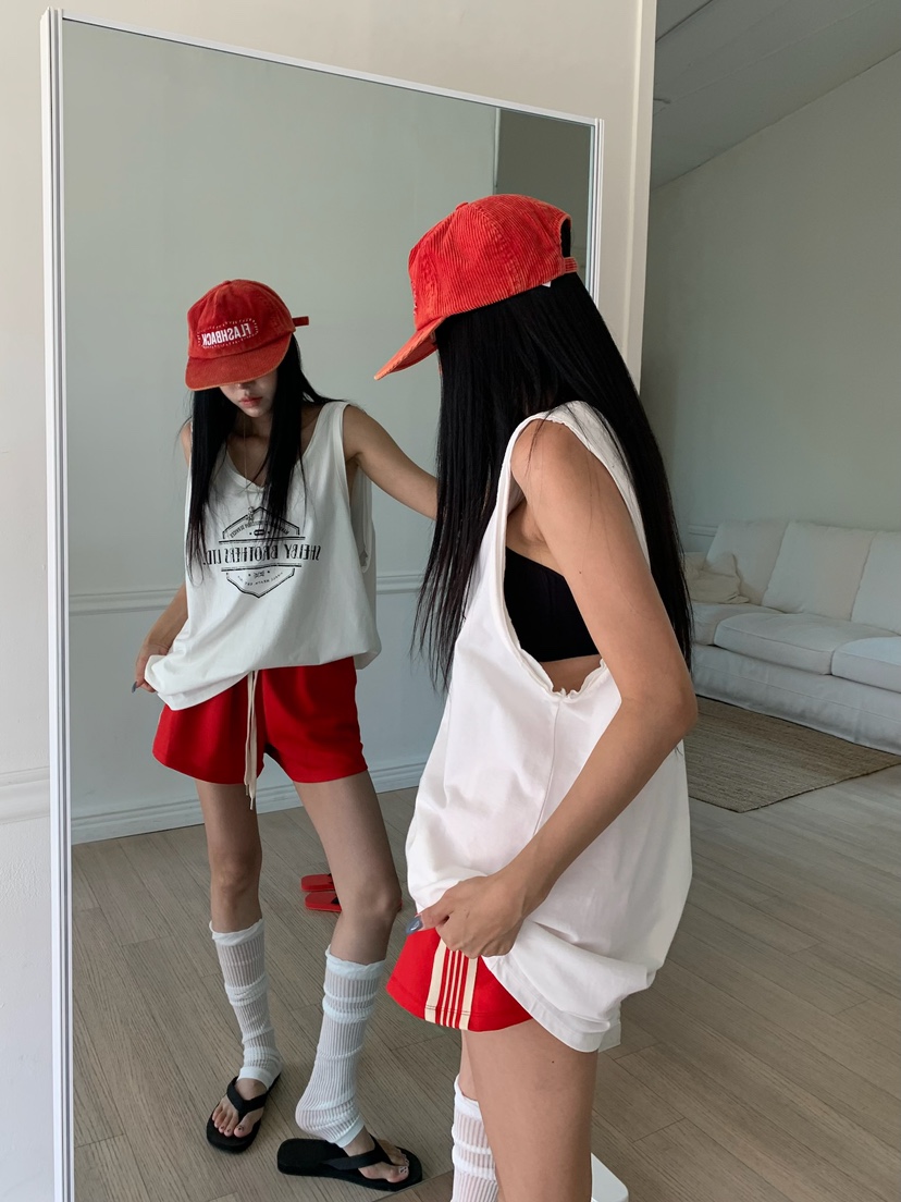 BADCALM韓國直郵女士新款推薦26夏季休閑熱賣時尚人氣短褲BADCALM短褲