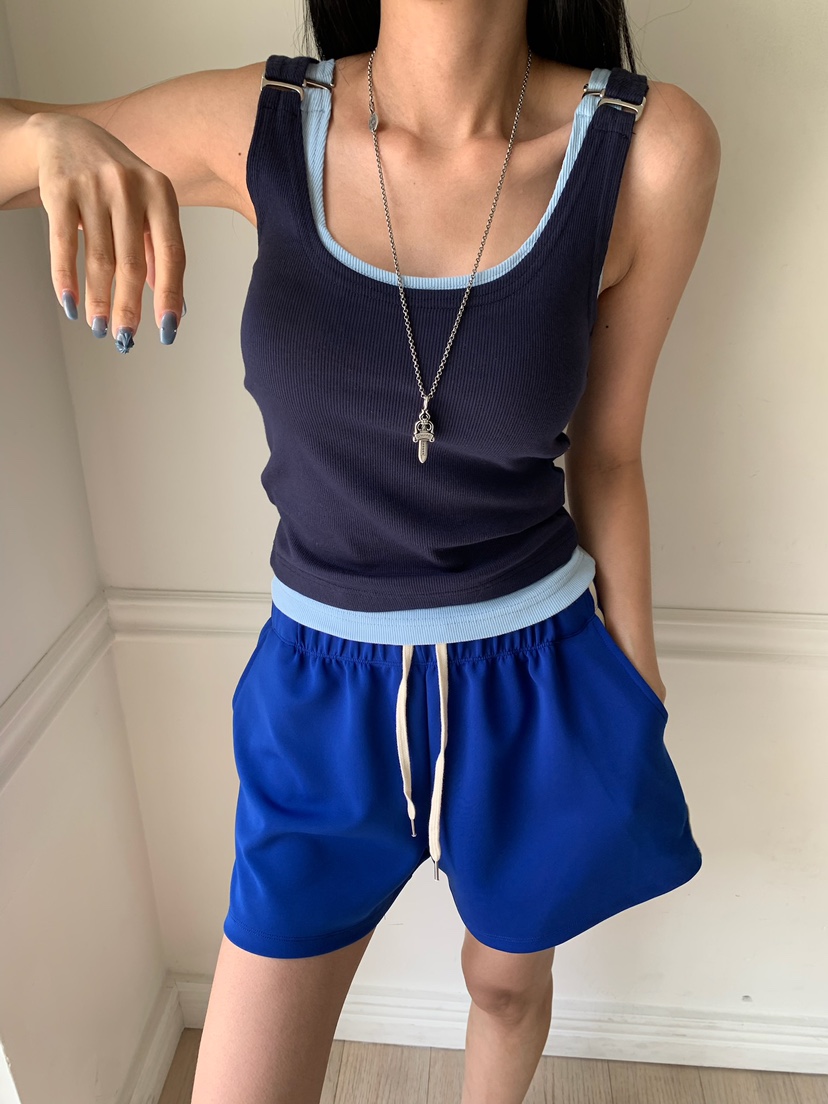 BADCALM韓國直郵女士新款推薦26夏季休閑熱賣時尚人氣短褲BADCALM短褲圖色2