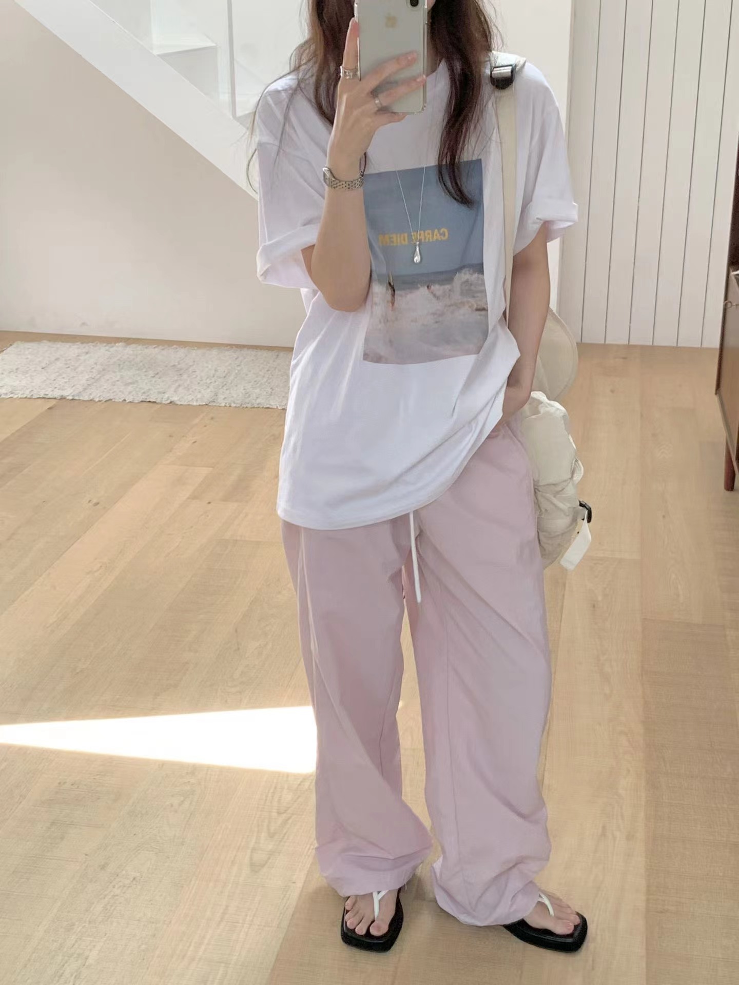 GAMGAK/NEMORETHING東大門實拍韓國女士新品人氣推薦休閑褲GAMGAK/NEMORETHING休閑褲