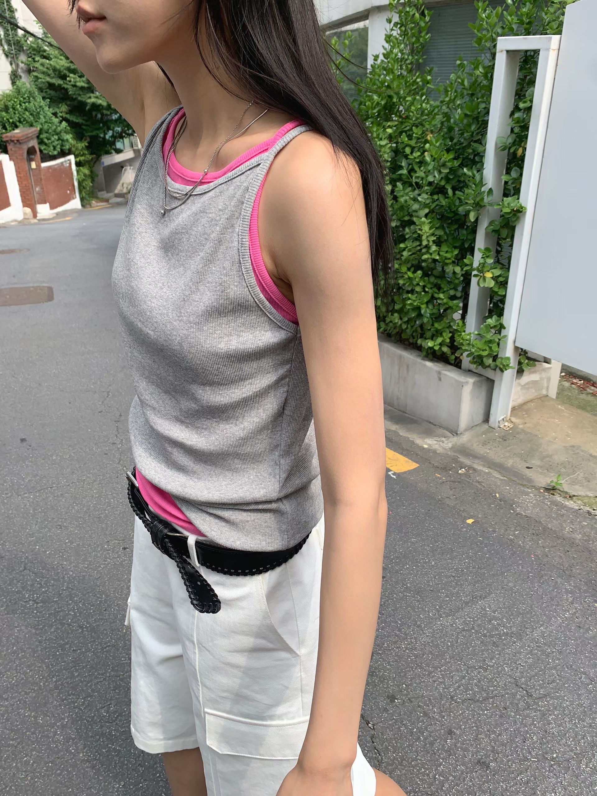 ACRE東大門實拍韓國女裝新品推薦熱賣吊帶背心不含內搭無袖ACRE吊帶/背心