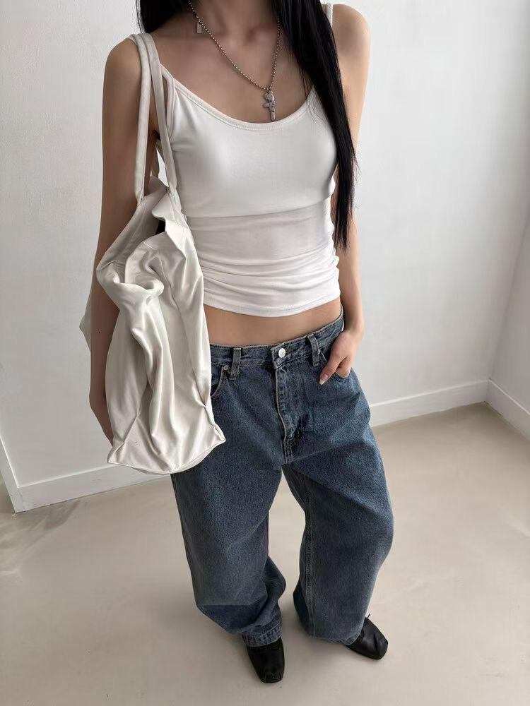 INBIBLE韓國東大門直郵女裝新款26夏季推薦人氣休閑吊帶背心INBIBLE吊帶/背心圖色3