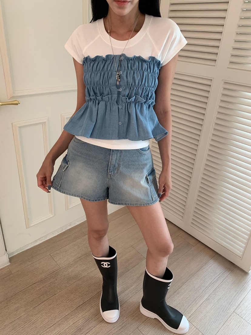 BADCALM東大門實拍韓國女士新款時尚熱賣26夏季吊帶背心層疊BADCALM吊帶/背心