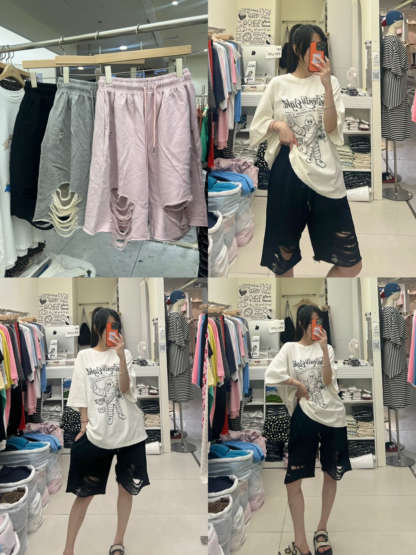 TOLL韓國直郵女士新品休閑推薦26夏季時尚熱賣人氣短褲TOLL短褲