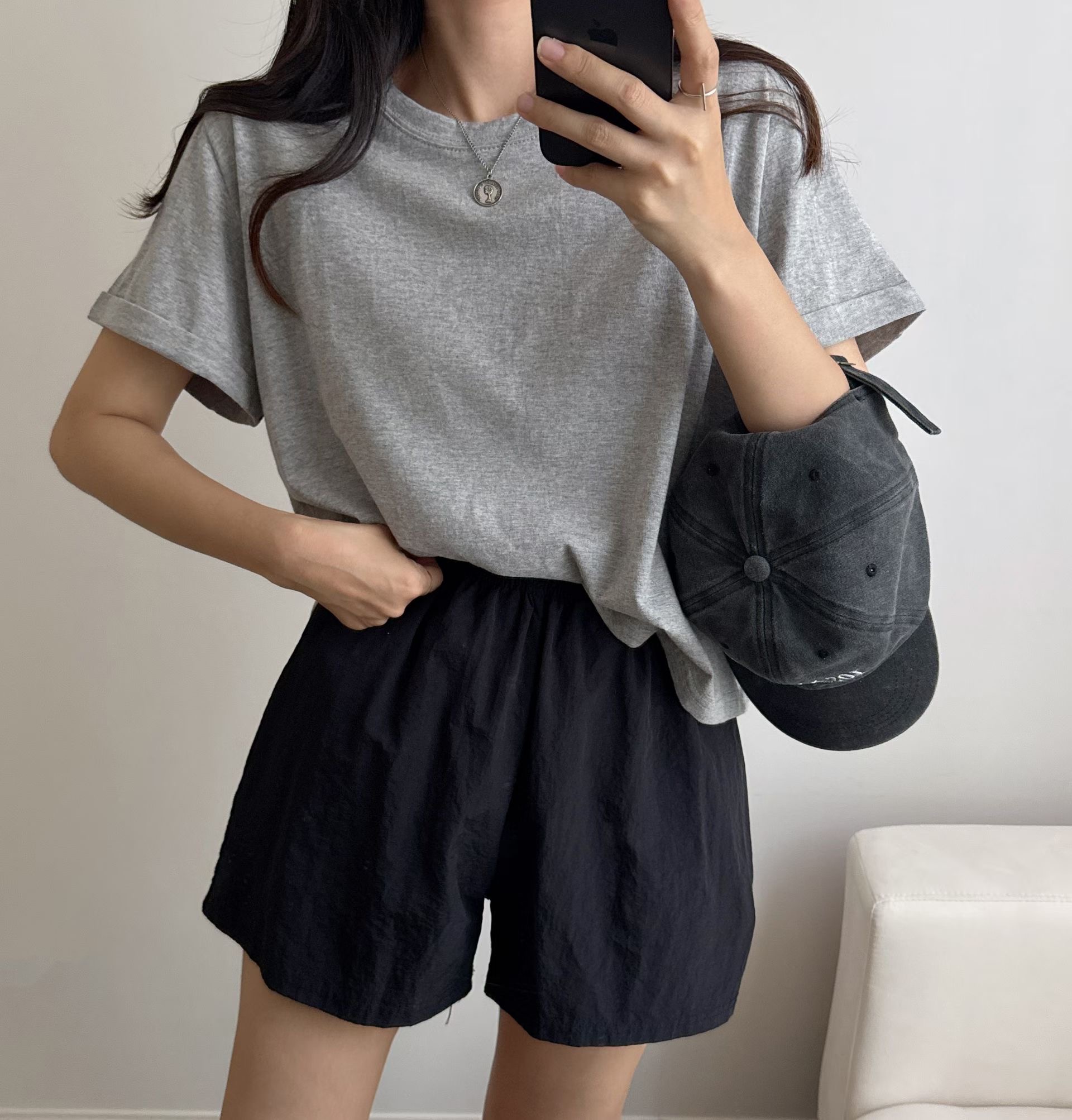 PUDDING韓國直郵實拍女士新品人氣熱賣推薦26夏季時尚T恤PUDDINGT恤圖色3