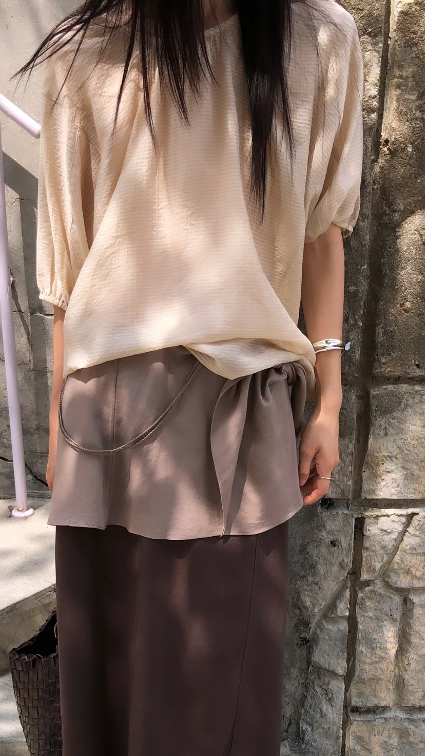 OVER RICH韓國直郵女裝新品26夏季人氣熱賣襯衫蕾絲衫寬松OVER RICH襯衫/蕾絲衫