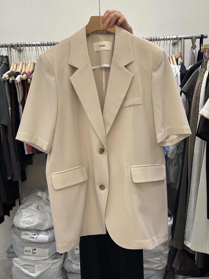 HEIZE東大門實拍韓國女裝新品26夏季人氣推薦休閑西裝西服HEIZE西裝/西服圖色1