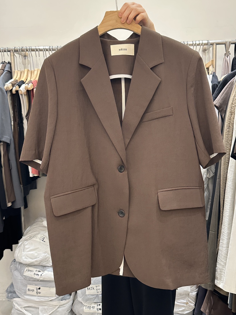 HEIZE東大門實拍韓國女裝新品26夏季人氣推薦休閑西裝西服HEIZE西裝/西服圖色2