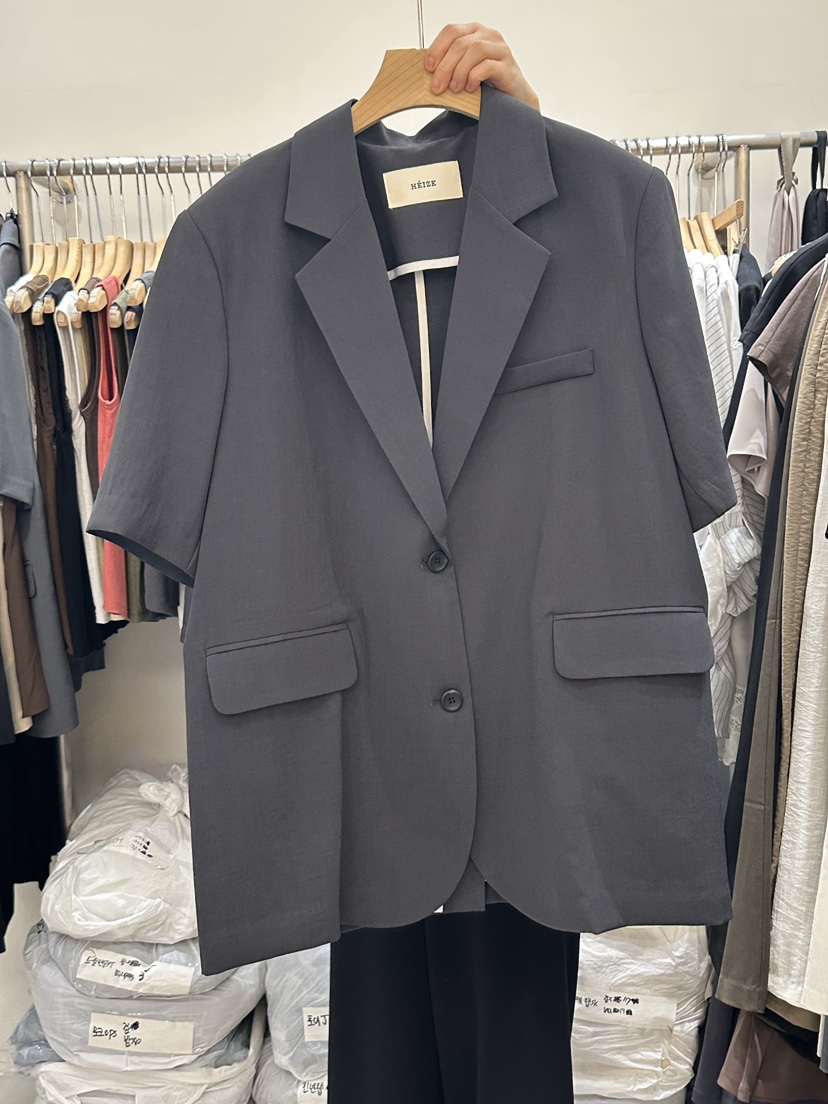 HEIZE東大門實拍韓國女裝新品26夏季人氣推薦休閑西裝西服HEIZE西裝/西服圖色3