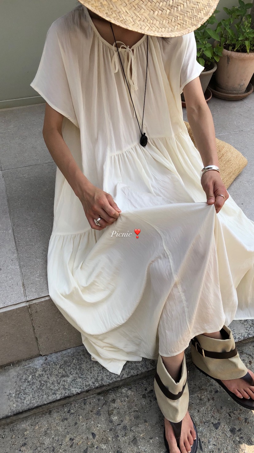 OVER RICH韓國直郵女士新品熱賣時尚休閑26夏季人氣連衣裙OVER RICH連衣裙