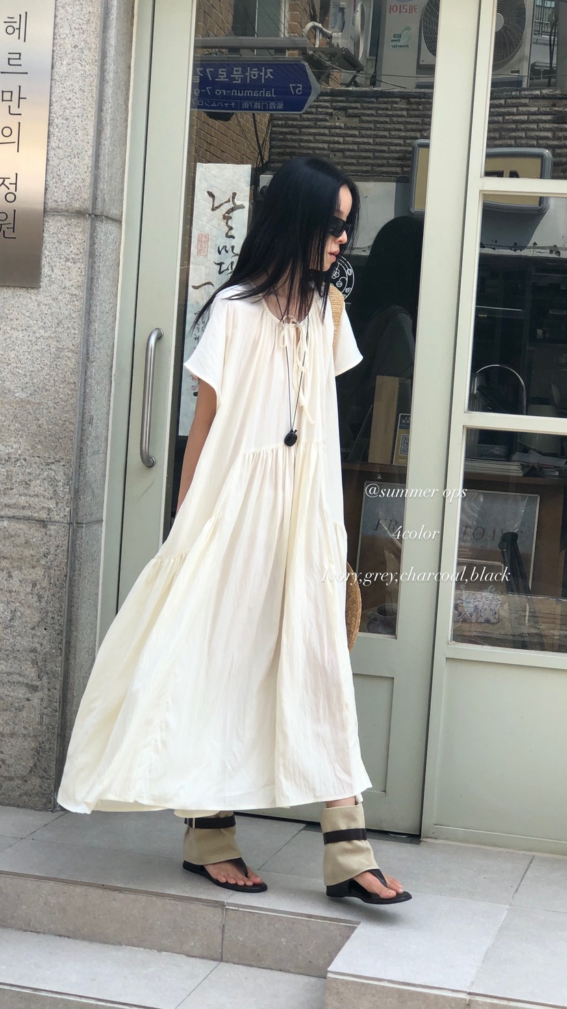 OVER RICH韓國直郵女士新品熱賣時尚休閑26夏季人氣連衣裙OVER RICH連衣裙