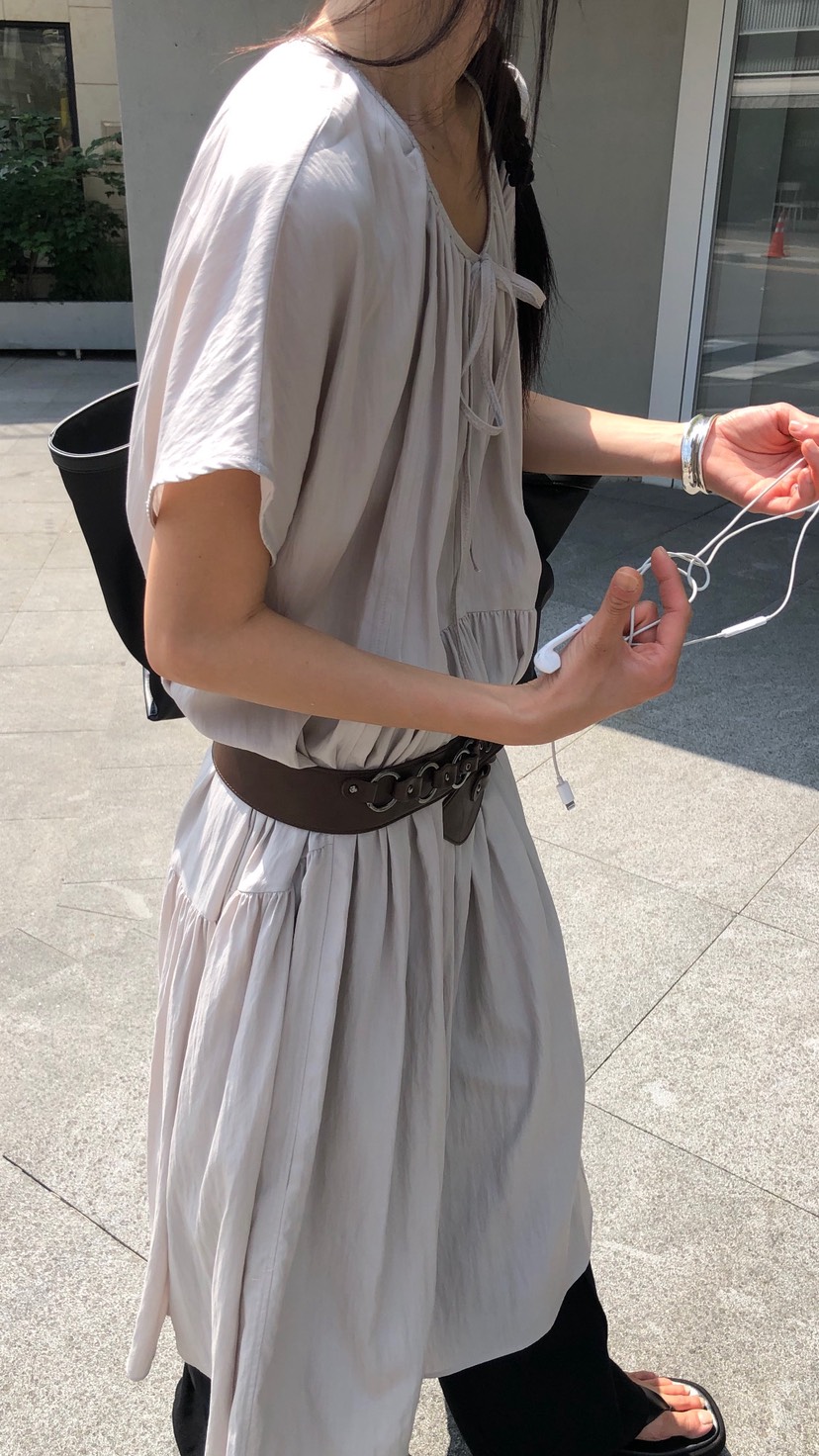 OVER RICH韓國直郵女士新品熱賣時尚休閑26夏季人氣連衣裙OVER RICH連衣裙