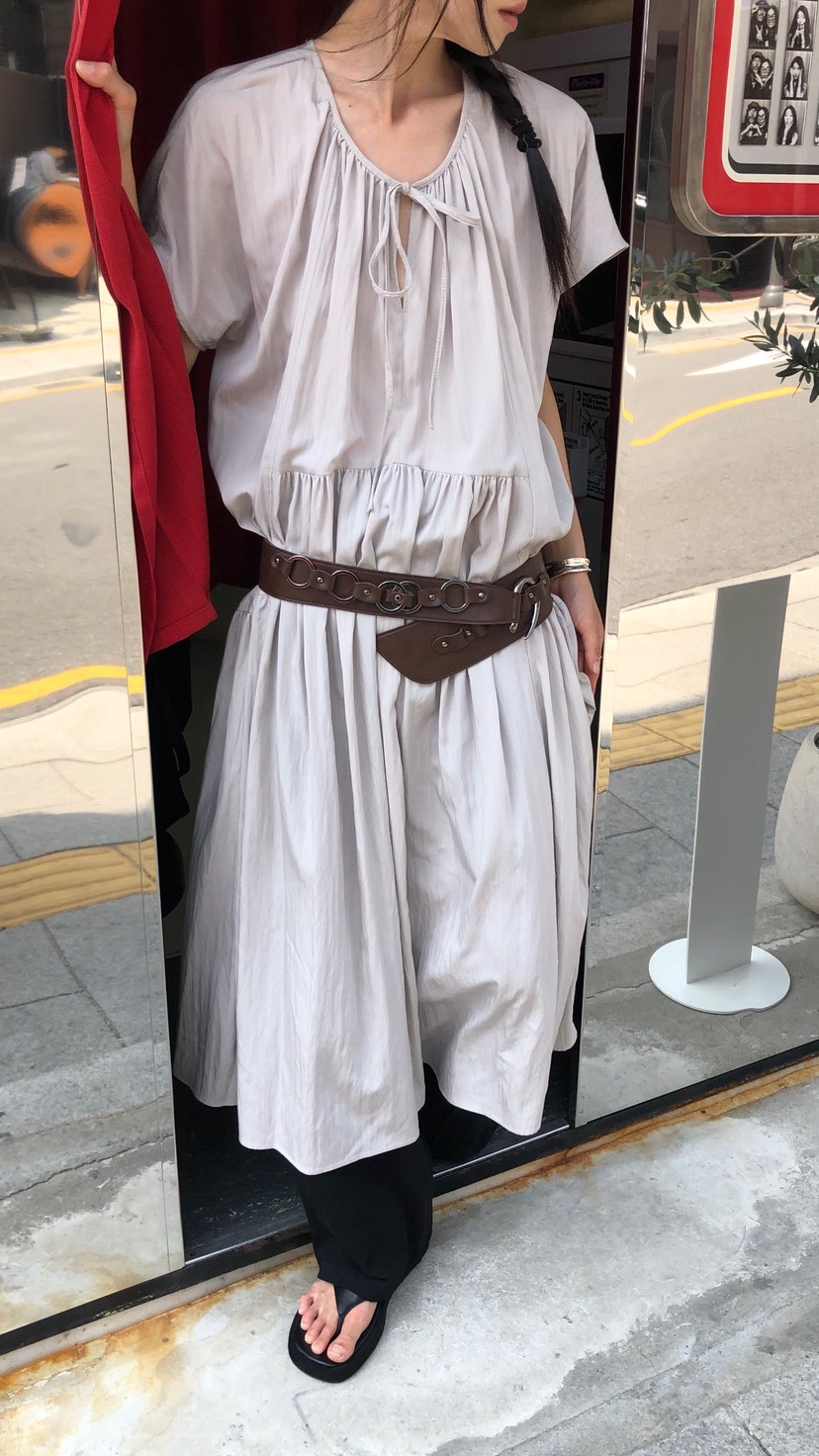 OVER RICH韓國直郵女士新品熱賣時尚休閑26夏季人氣連衣裙OVER RICH連衣裙