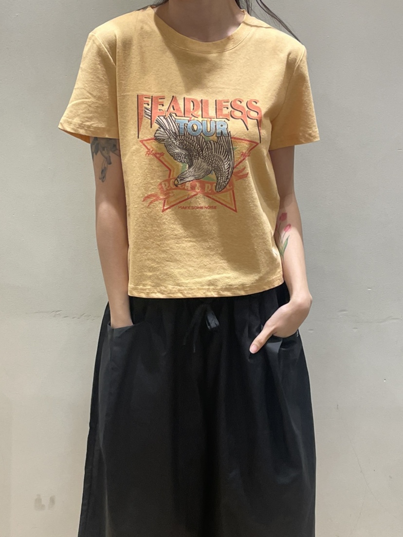 NEOUL韓國代購女裝新款休閑人氣時尚26夏季熱賣推薦T恤NEOUL/ahin雙領標簽T恤