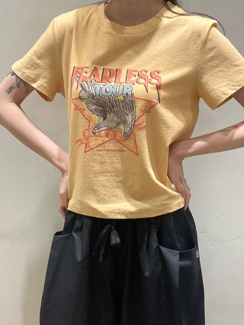 NEOUL韓國代購女裝新款休閑人氣時尚26夏季熱賣推薦T恤NEOUL/ahin雙領標簽T恤