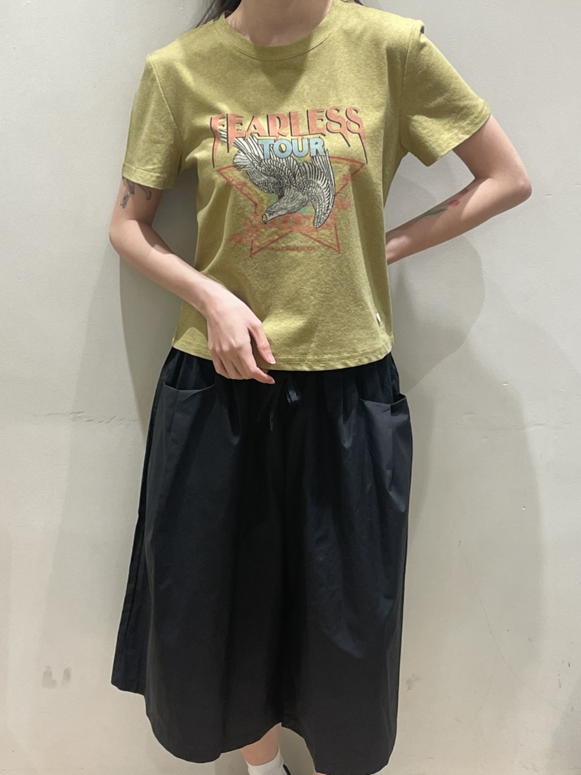 NEOUL韓國代購女裝新款休閑人氣時尚26夏季熱賣推薦T恤NEOUL/ahin雙領標簽T恤