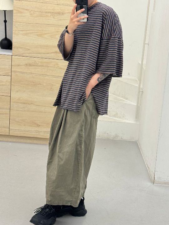 FARMERS MARKET韓國直郵女裝新款休閑26夏季人氣時尚休閑褲FARMERS MARKET休閑褲