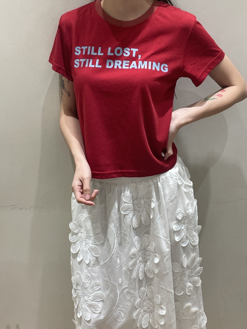 NEOUL韓國代購女裝新品休閑人氣時尚熱賣推薦26夏季T恤NEOUL/ahin雙領標簽T恤