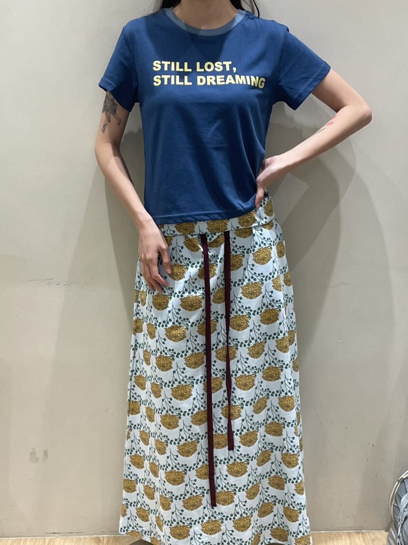 NEOUL韓國代購女裝新品休閑人氣時尚熱賣推薦26夏季T恤NEOUL/ahin雙領標簽T恤