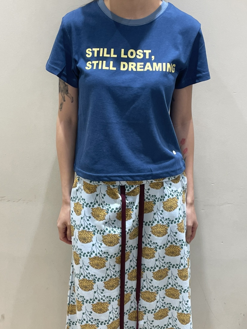 NEOUL韓國代購女裝新品休閑人氣時尚熱賣推薦26夏季T恤NEOUL/ahin雙領標簽T恤圖色1