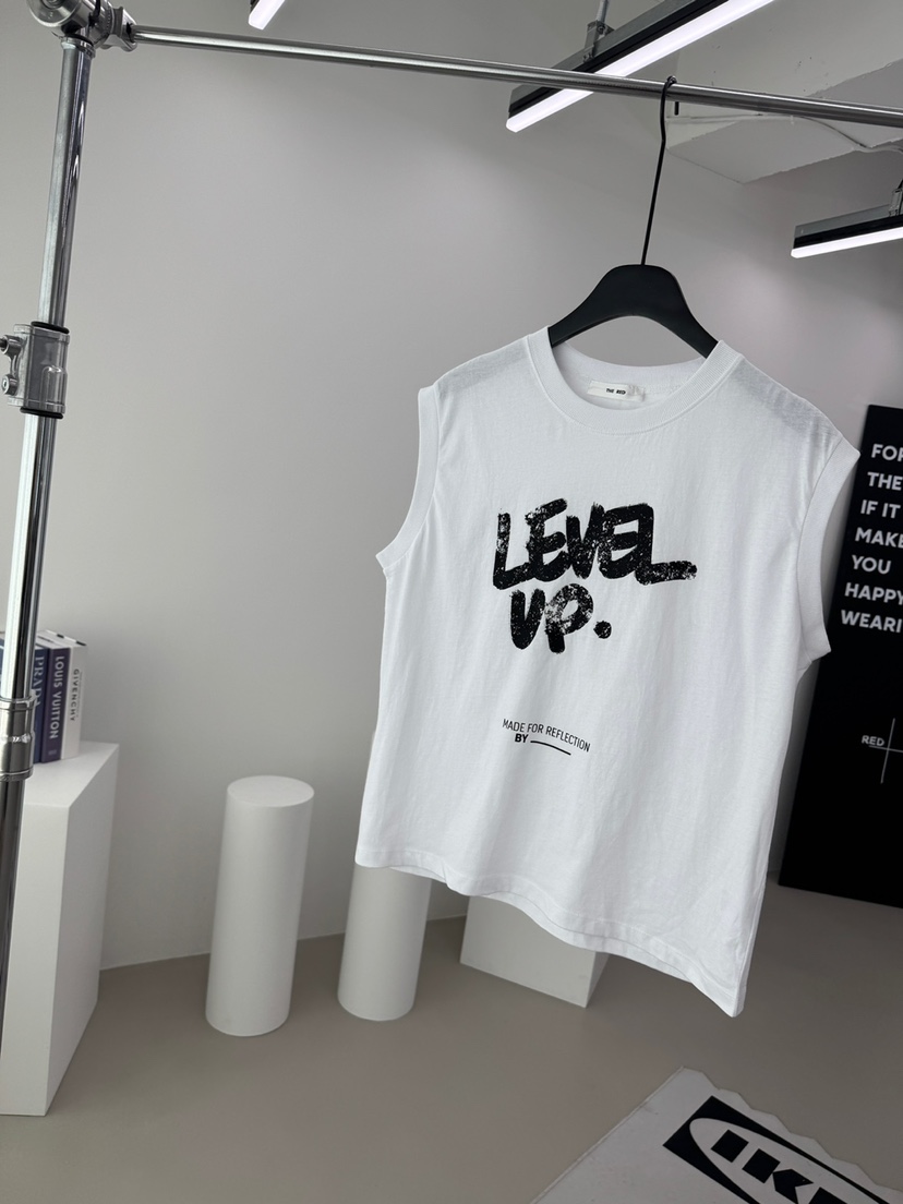 RED-A韓國直郵女士新品26夏季推薦休閑時尚吊帶背心無袖RED-A吊帶/背心圖色1