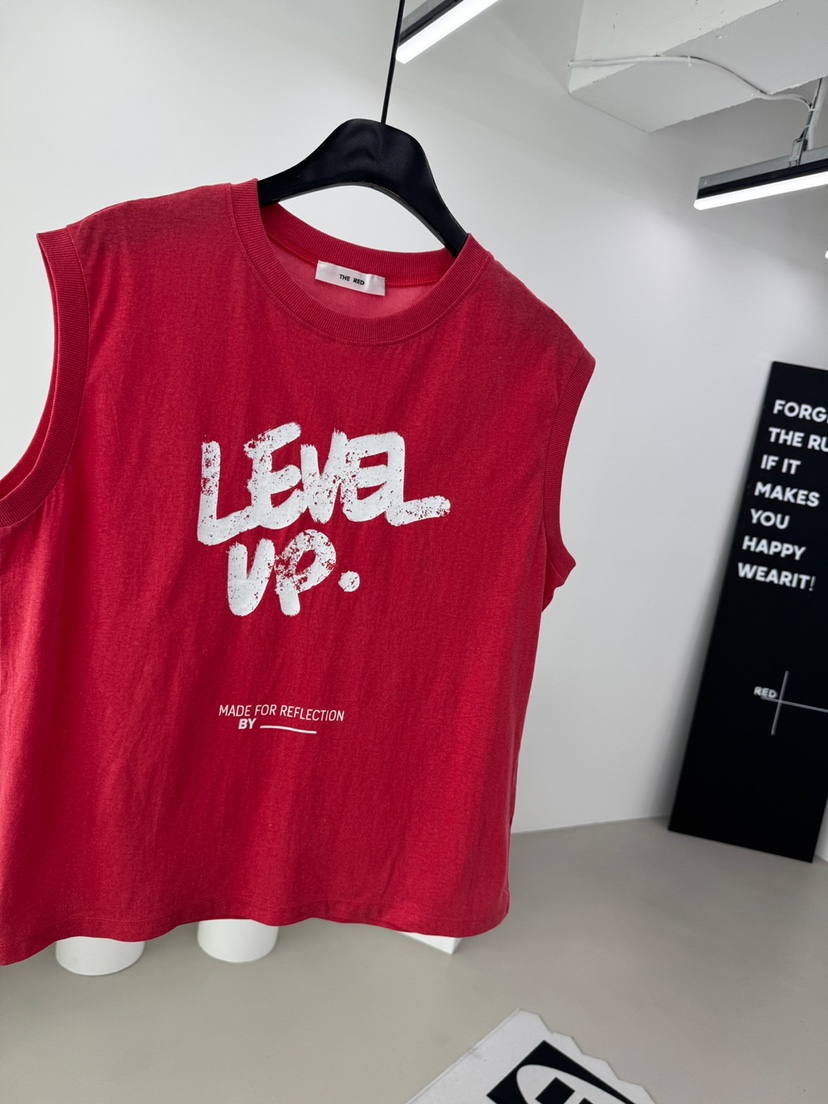RED-A韓國直郵女士新品26夏季推薦休閑時尚吊帶背心無袖RED-A吊帶/背心圖色3