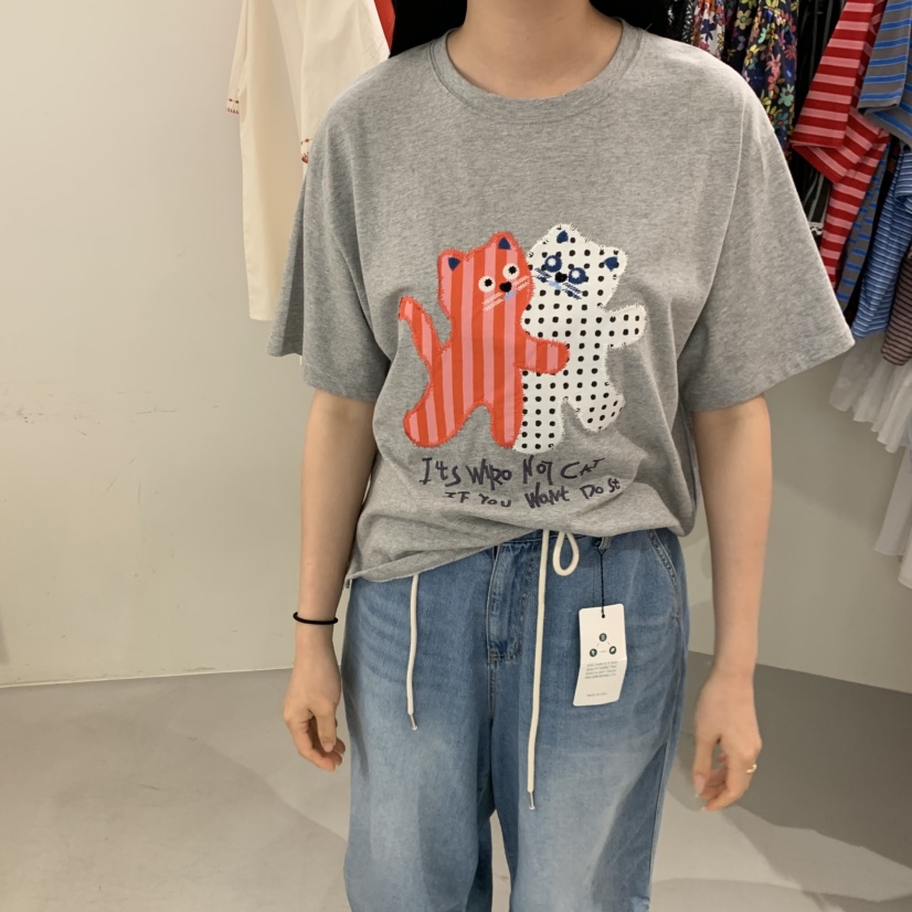 VENTI韓國代購女士新品休閑人氣26夏季熱賣推薦時尚T恤VENTIT恤圖色1