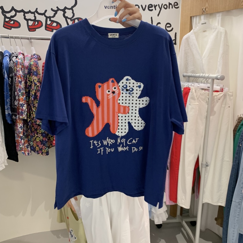 VENTI韓國代購女士新品休閑人氣26夏季熱賣推薦時尚T恤VENTIT恤圖色3