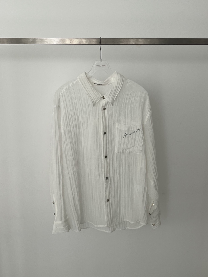 WEARABLE-L韓國東大門代購女裝新款熱賣時尚休閑襯衫蕾絲衫WEARABLE襯衫/蕾絲衫圖色3