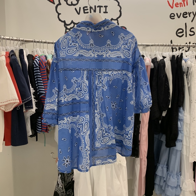 VENTI韓國直郵女士新品推薦時尚熱賣人氣休閑26夏季襯衫蕾絲衫VENTI襯衫/蕾絲衫