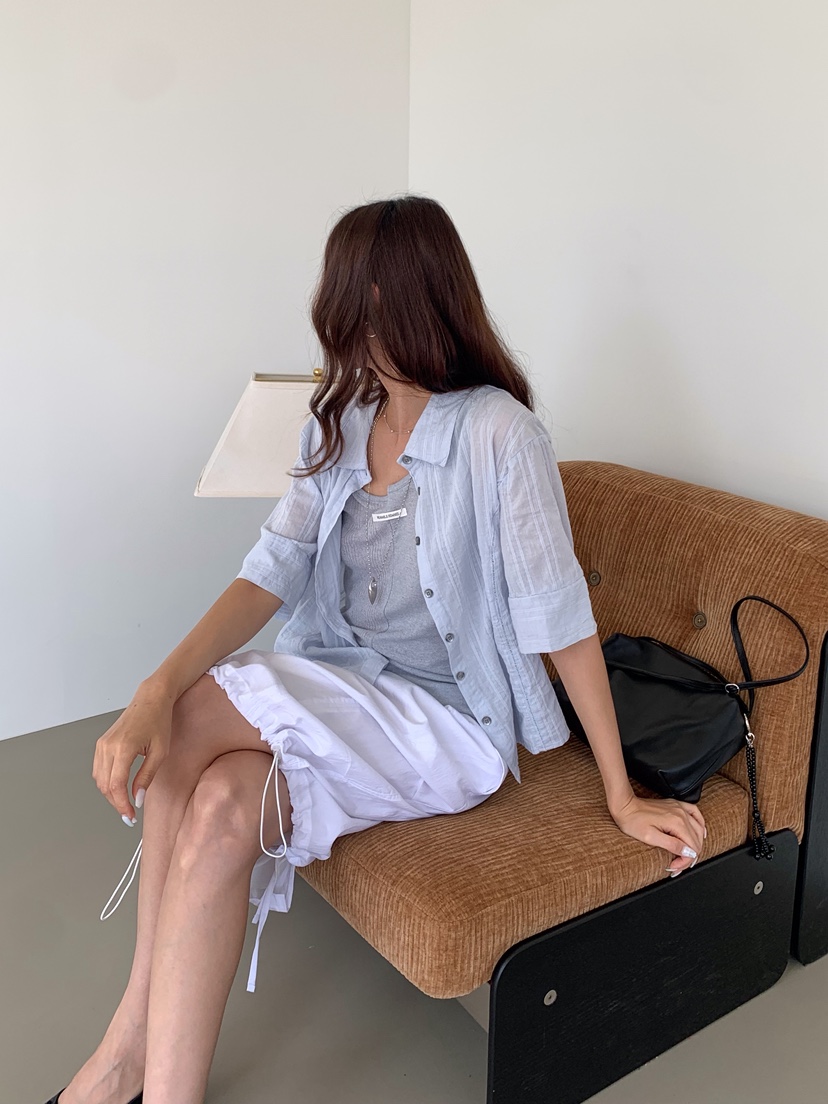 WEARABLE-L韓國直郵實拍女裝新品熱賣推薦休閑襯衫蕾絲衫WEARABLE襯衫/蕾絲衫