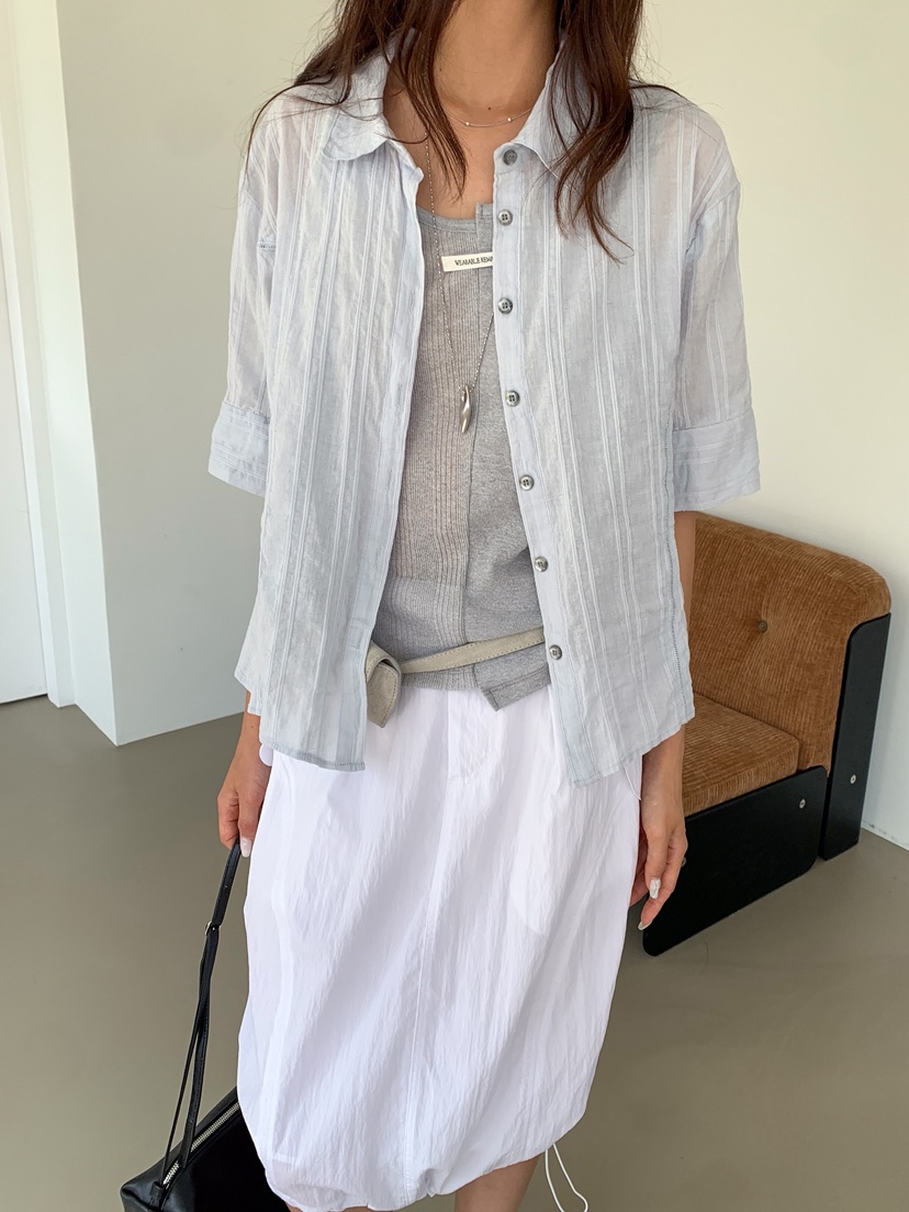 WEARABLE-L韓國直郵實拍女裝新品熱賣推薦休閑襯衫蕾絲衫WEARABLE襯衫/蕾絲衫