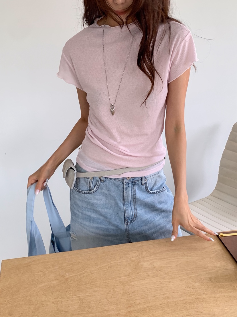 WEARABLE-L韓國代購女士新款推薦人氣休閑26夏季時尚套裝WEARABLE套裝